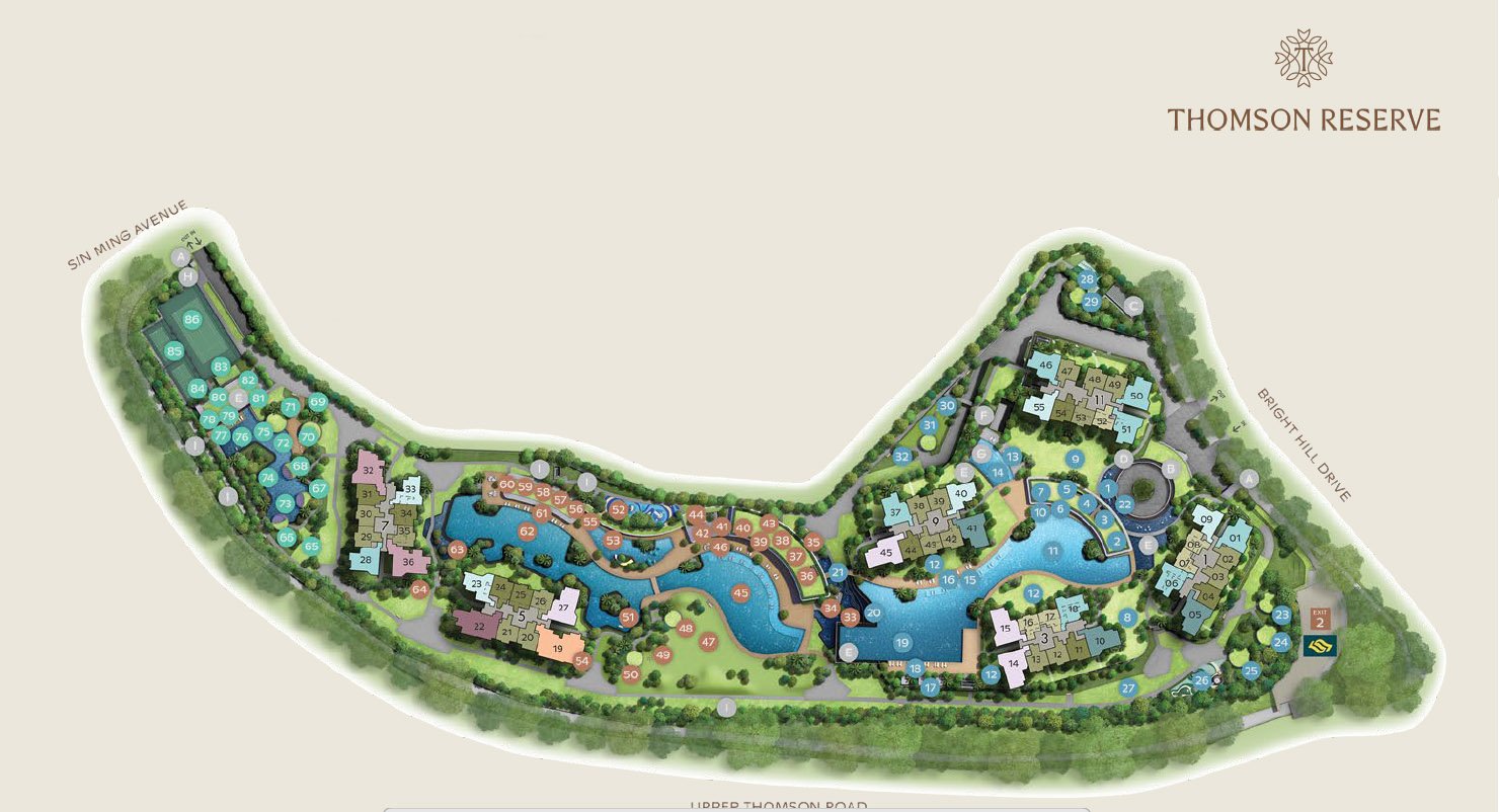 Thomson Reserve site plan